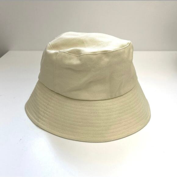 Lack of Color Wave Cotton Canvas Bucket Hat Cream Sun Protection UPF 50+ S/M - Picture 12 of 12